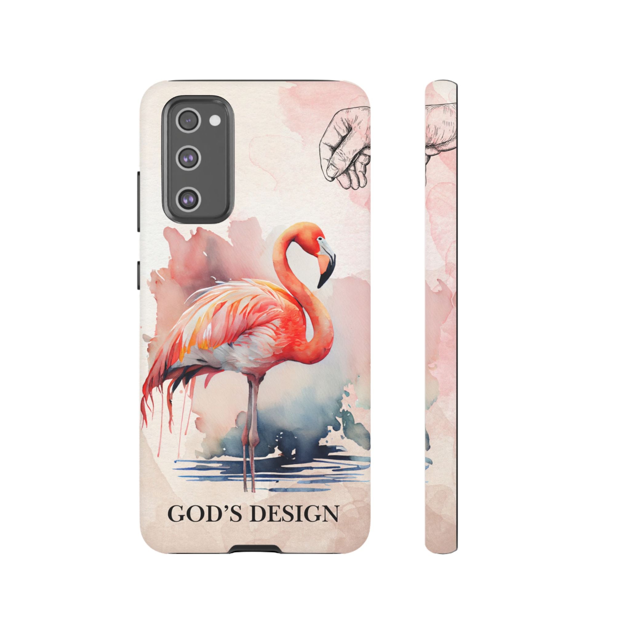 God’s Design Pink Flamingo Case