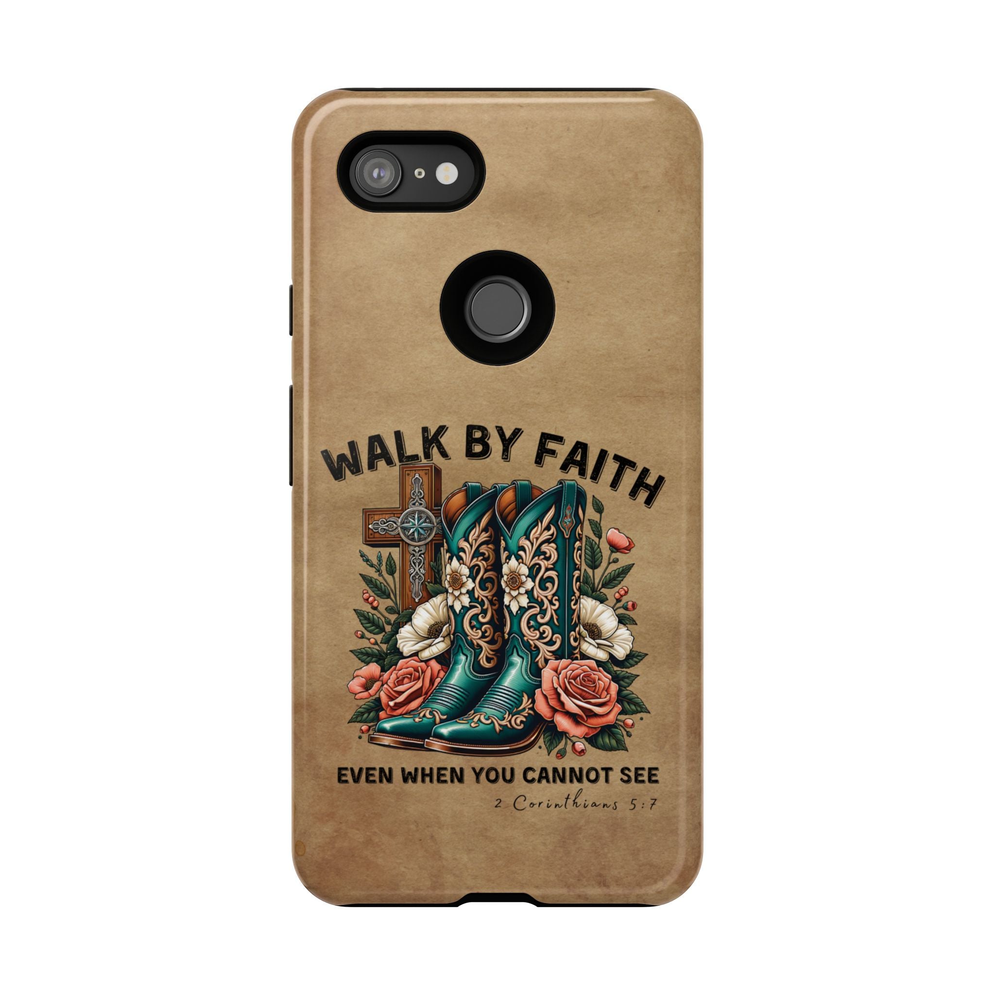 Walk By Faith Rustic Case