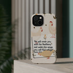 Psalm 91:4 Chicken Phone Case