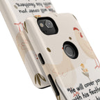 Psalm 91:4 Chicken Phone Case