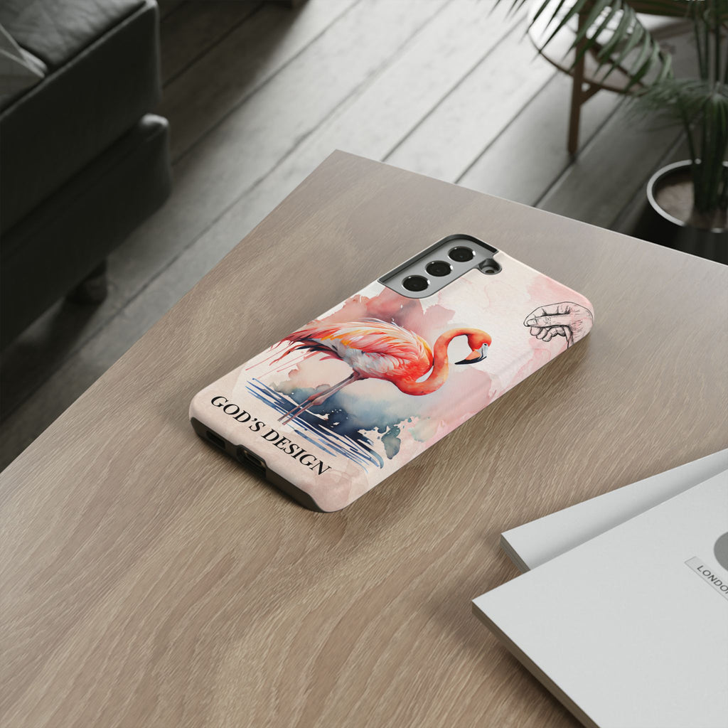 God’s Design Pink Flamingo Case