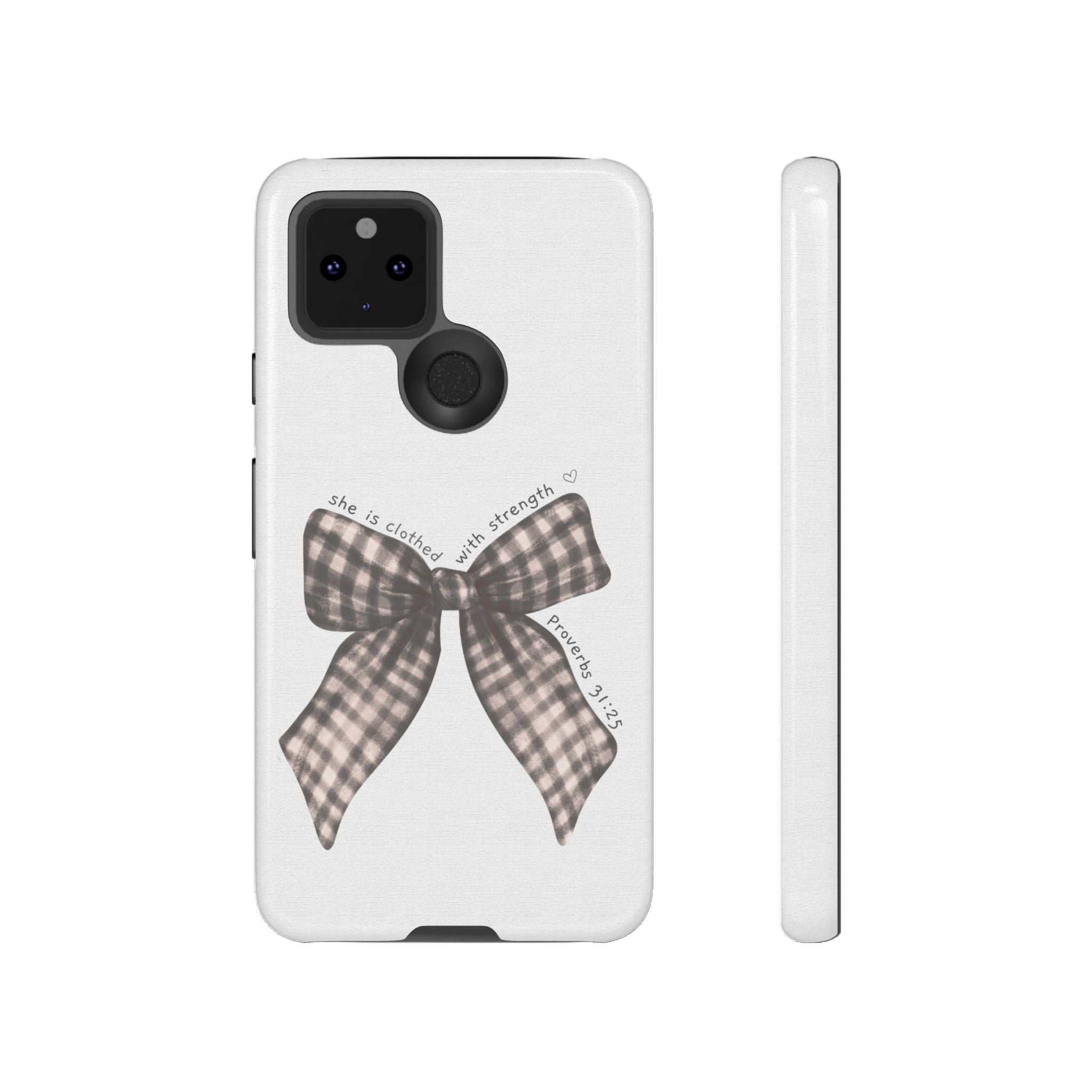 Proverbs 31 Rustic Bow Non MagSafe Phone Case