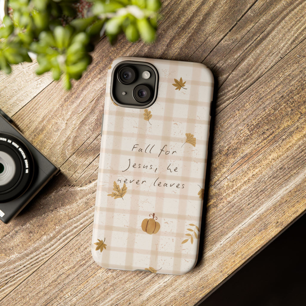 Fall for Jesus Phone Case