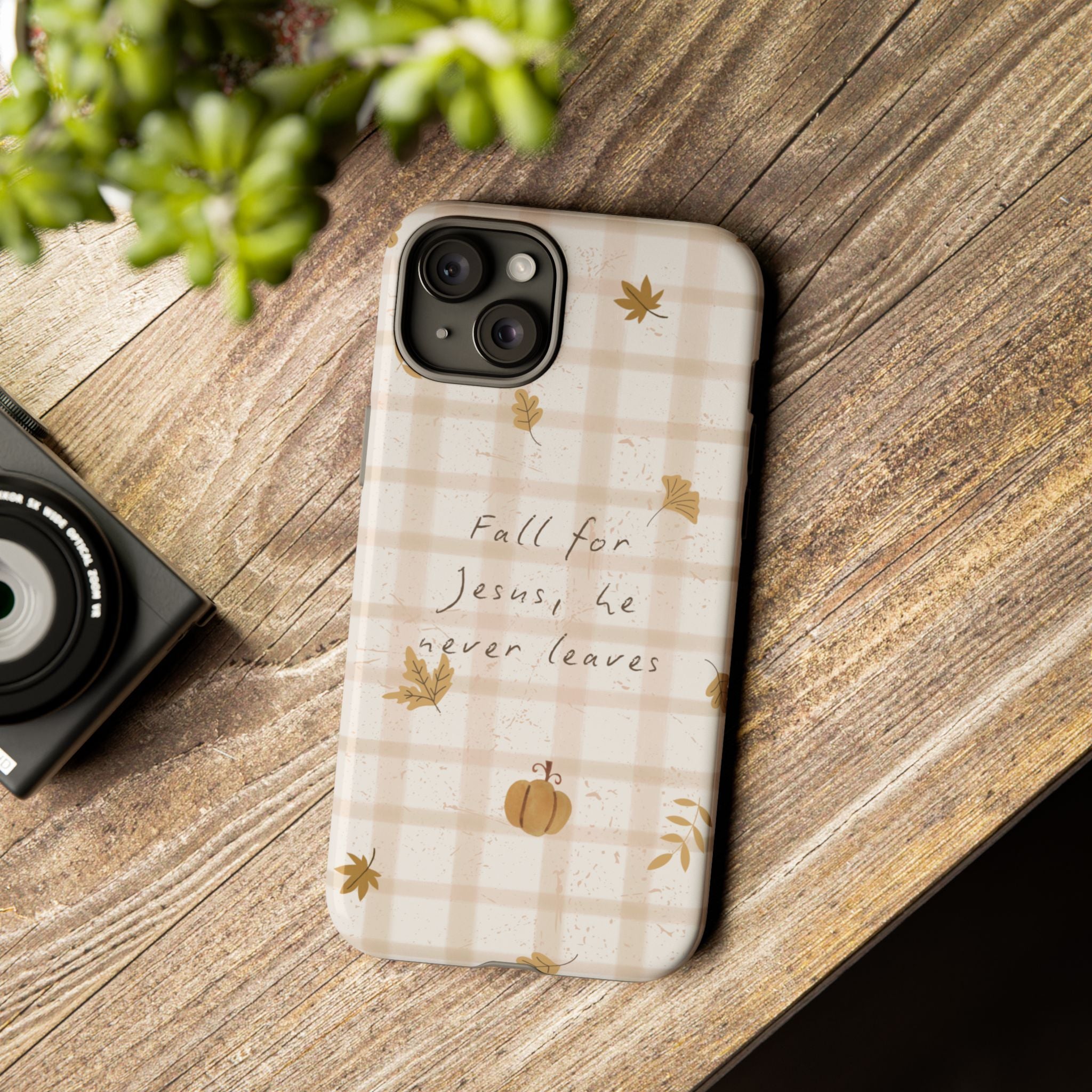 Fall for Jesus Phone Case
