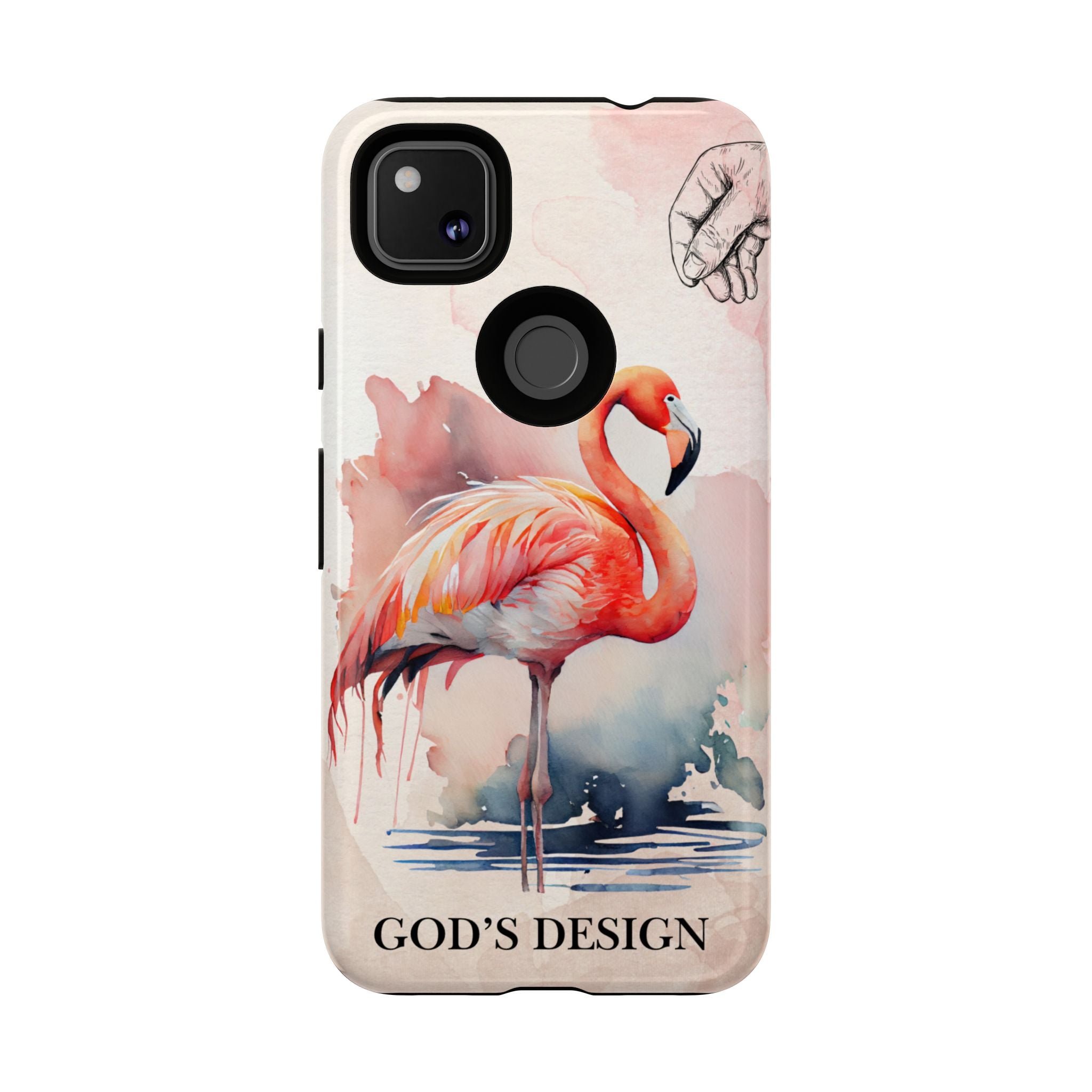God’s Design Pink Flamingo Case