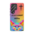 Jesus Right Meow Non MagSafe Phone Case