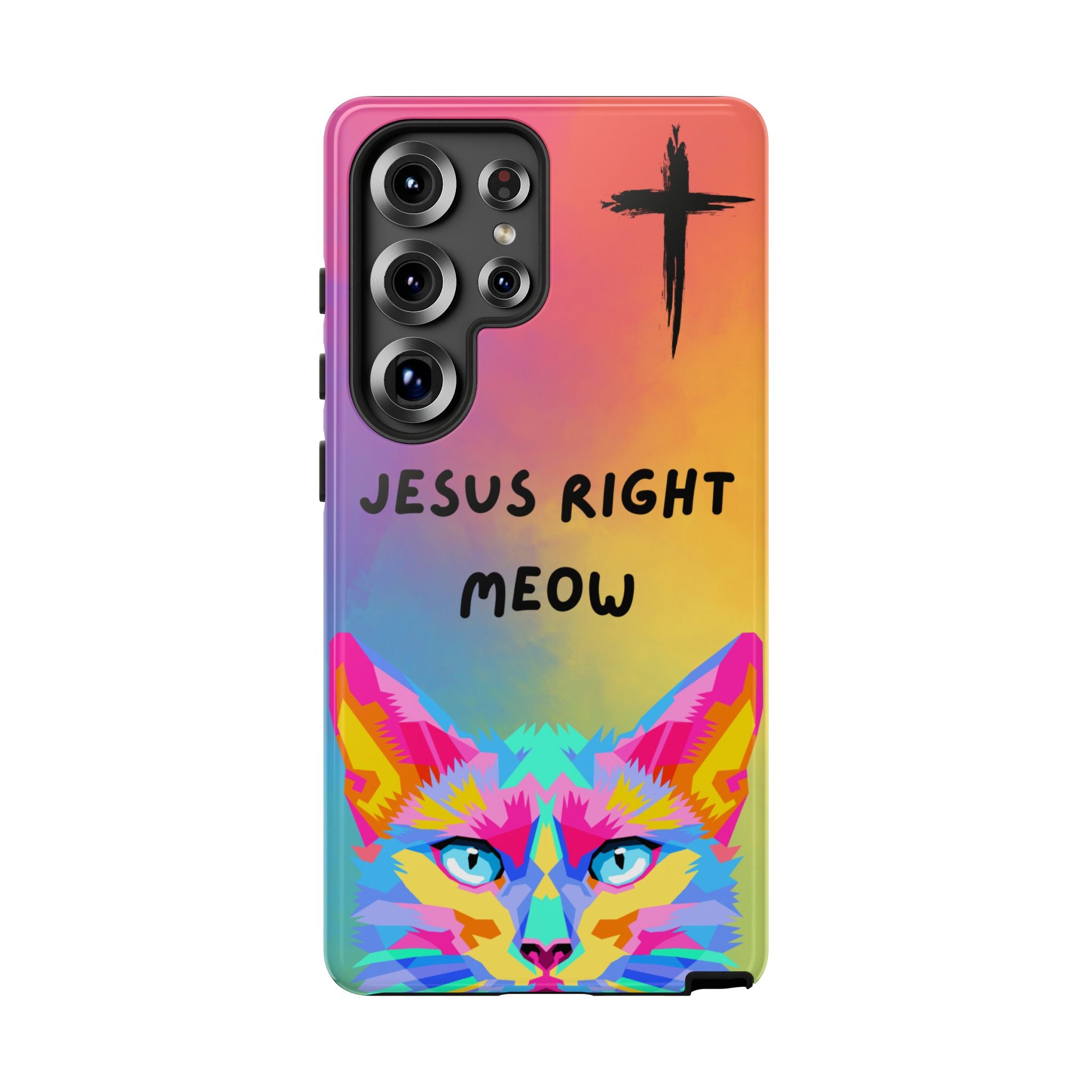 Jesus Right Meow Non MagSafe Phone Case