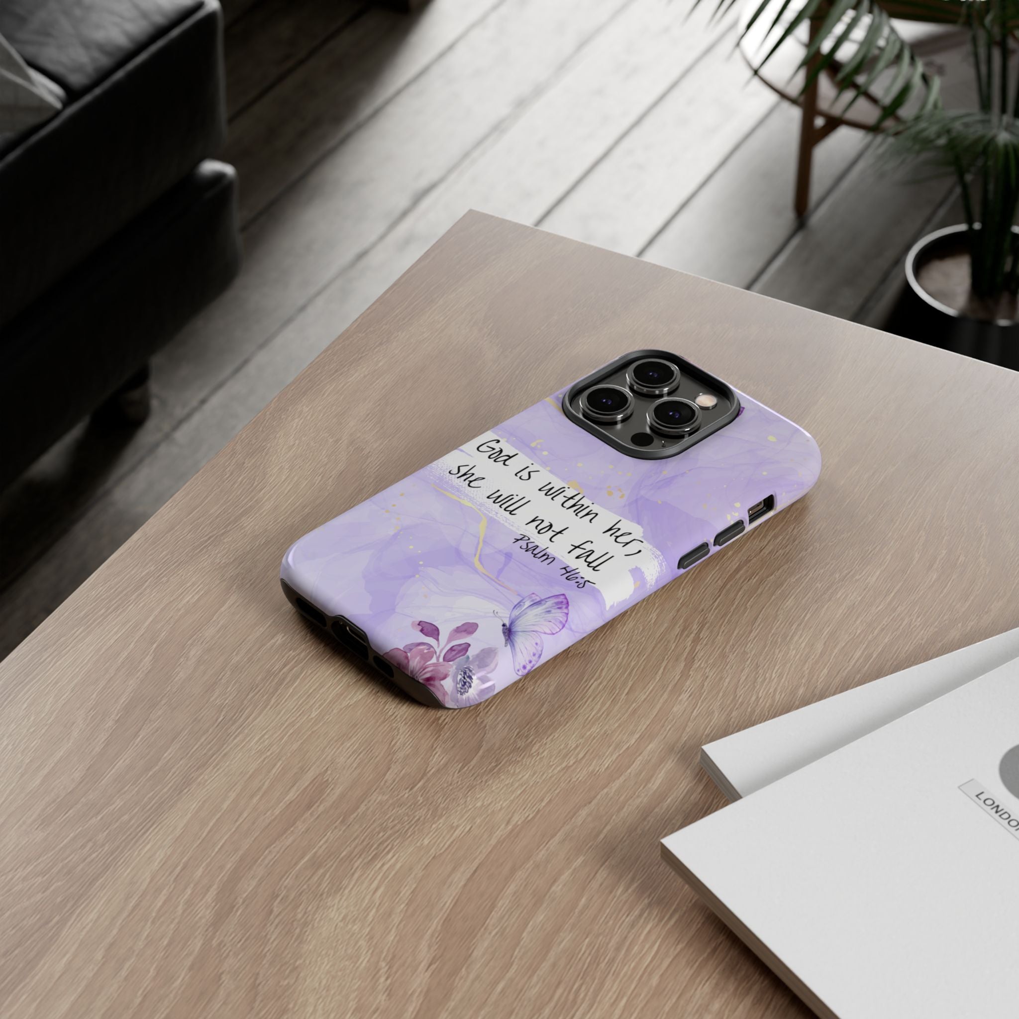 God Is Within Her Non MagSafe phone Case