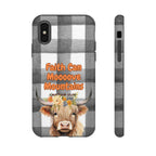 Faith Can Mooooove Mountains Phone Case