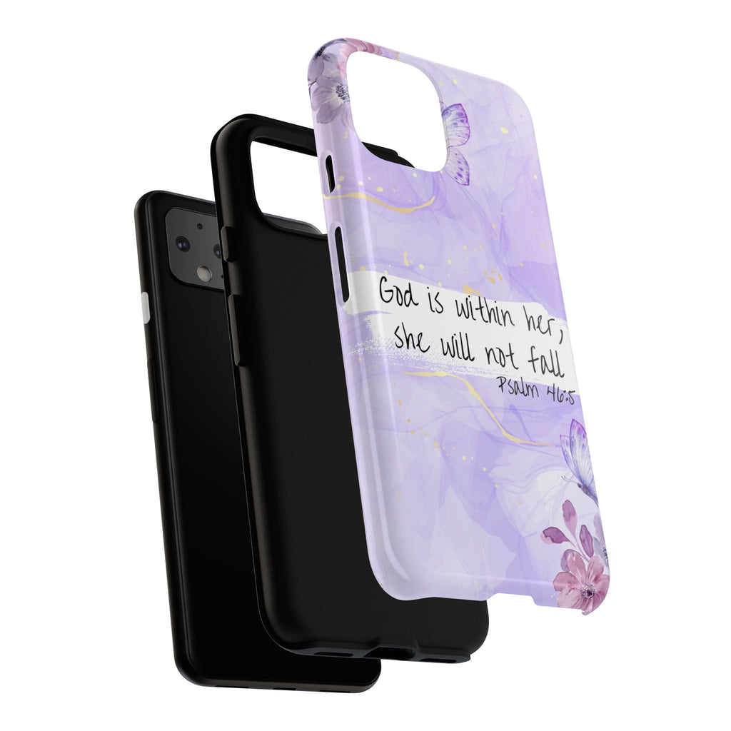 God Is Within Her Non MagSafe phone Case