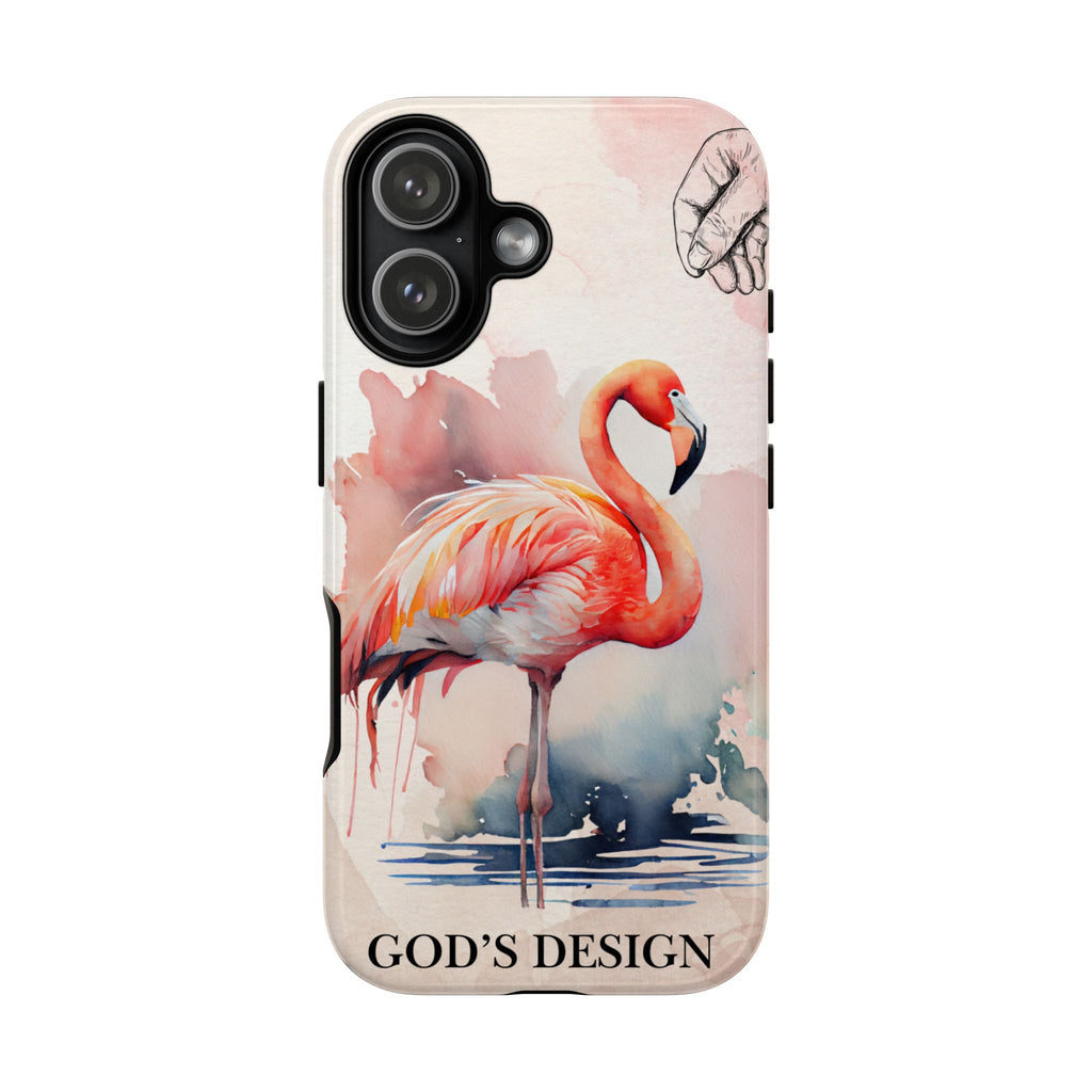 God’s Design Pink Flamingo Case