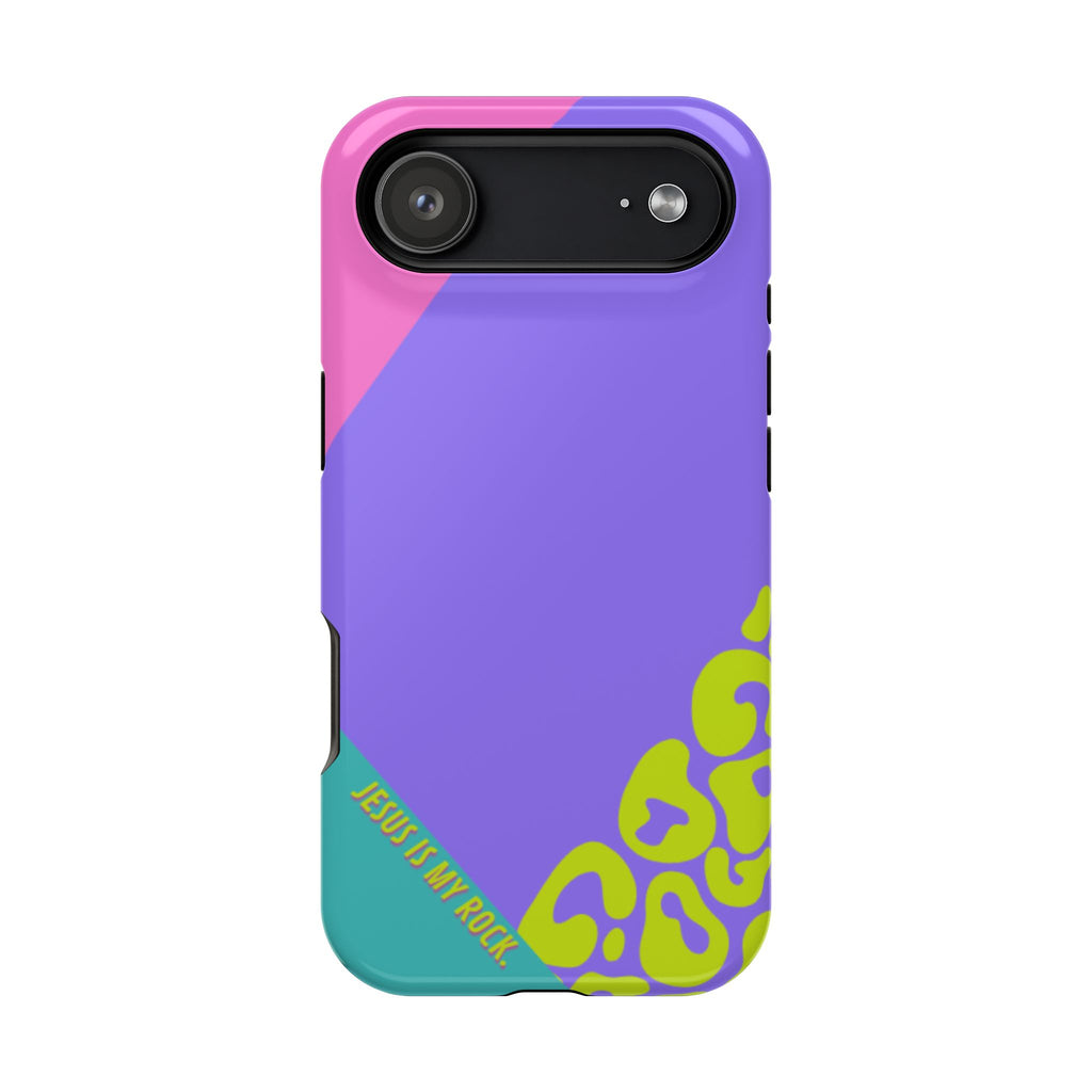 Jesus Is My Rock 90's Design Phone Case