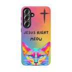 Jesus Right Meow Non MagSafe Phone Case