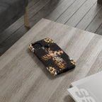 Faith Leopard Cross Non MagSafe Phone Case