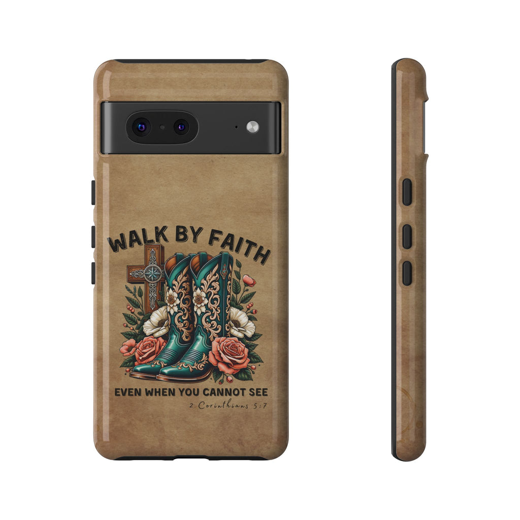 Walk By Faith Rustic Case