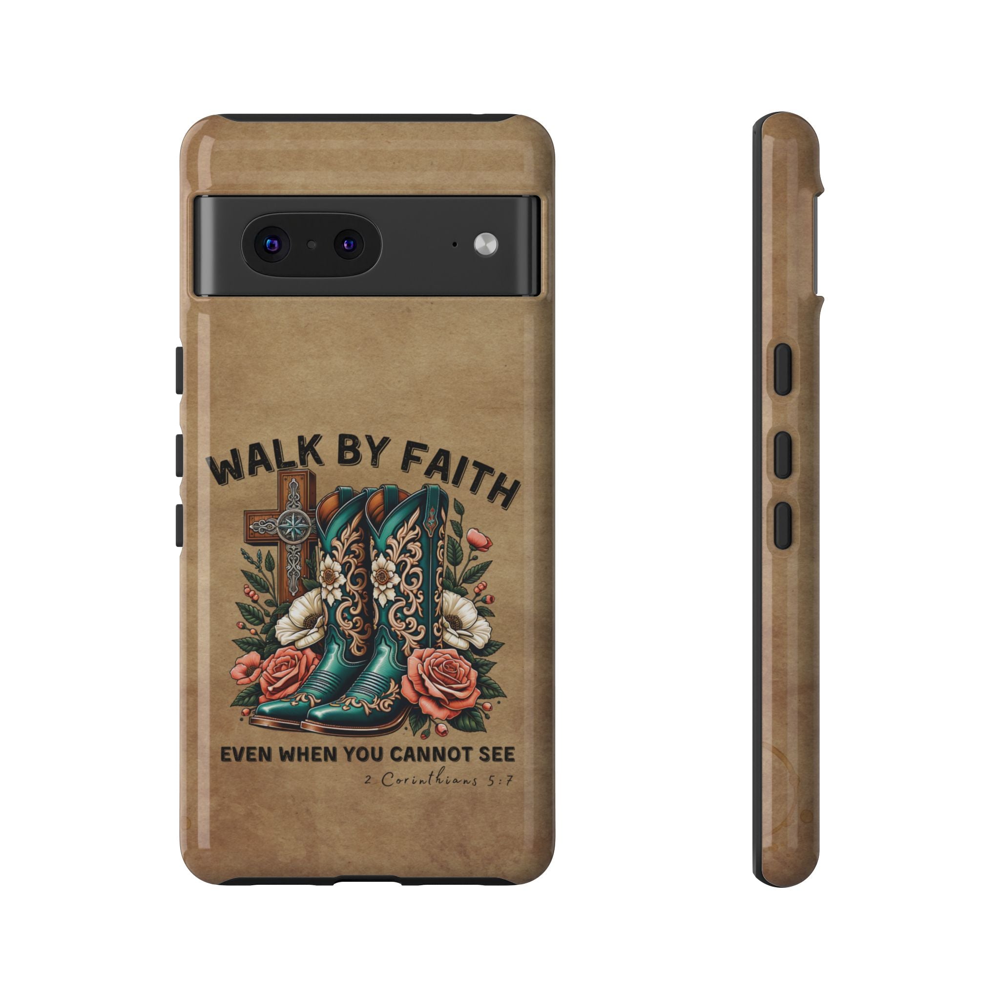 Walk By Faith Rustic Case