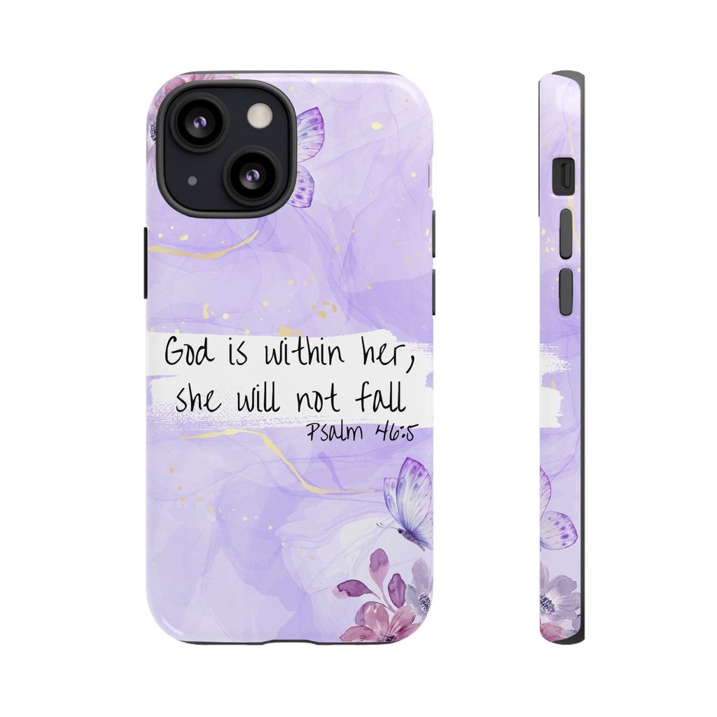 God Is Within Her Non MagSafe phone Case