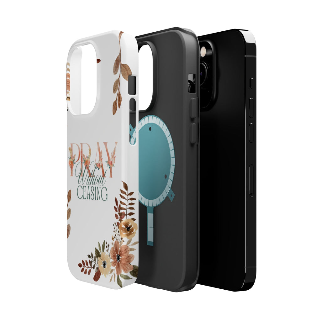 Pray Without Ceasing phone case