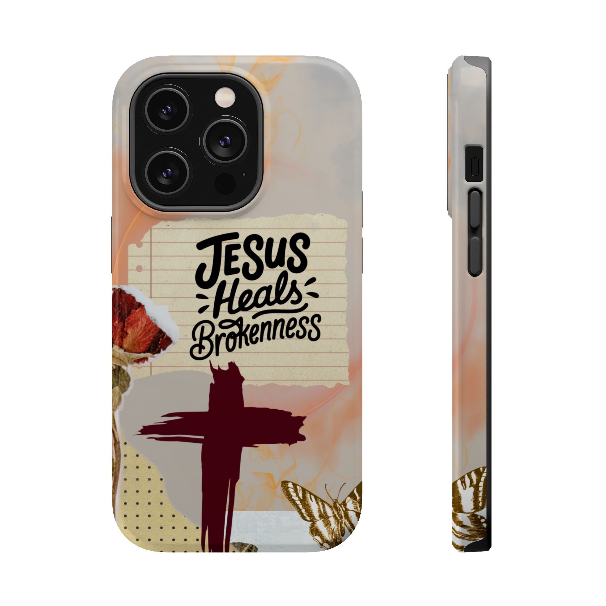 Jesus Heals Brokenness Phone Case