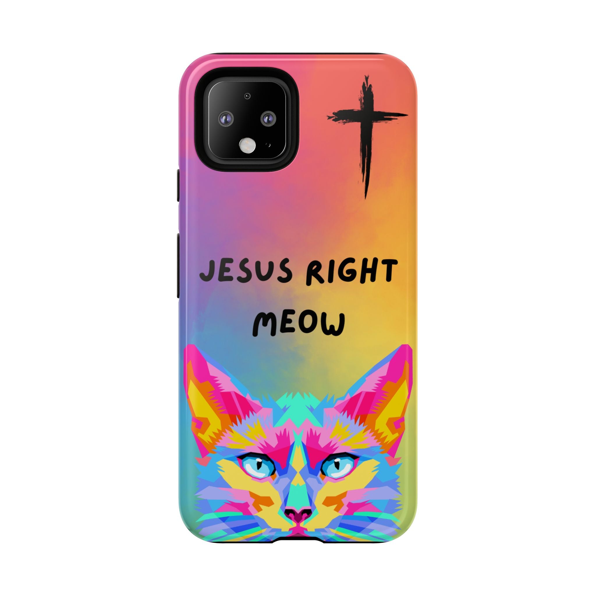 Jesus Right Meow Non MagSafe Phone Case