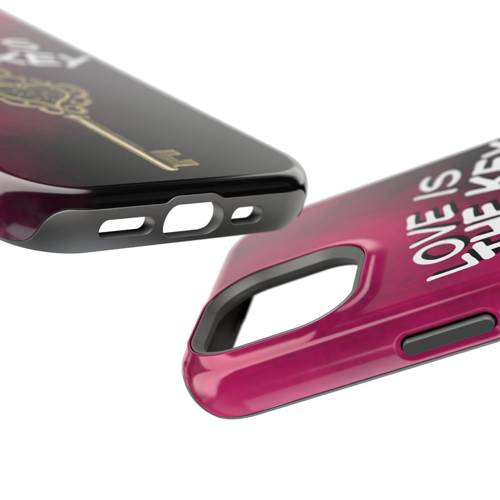 Love is the Key Phone Case