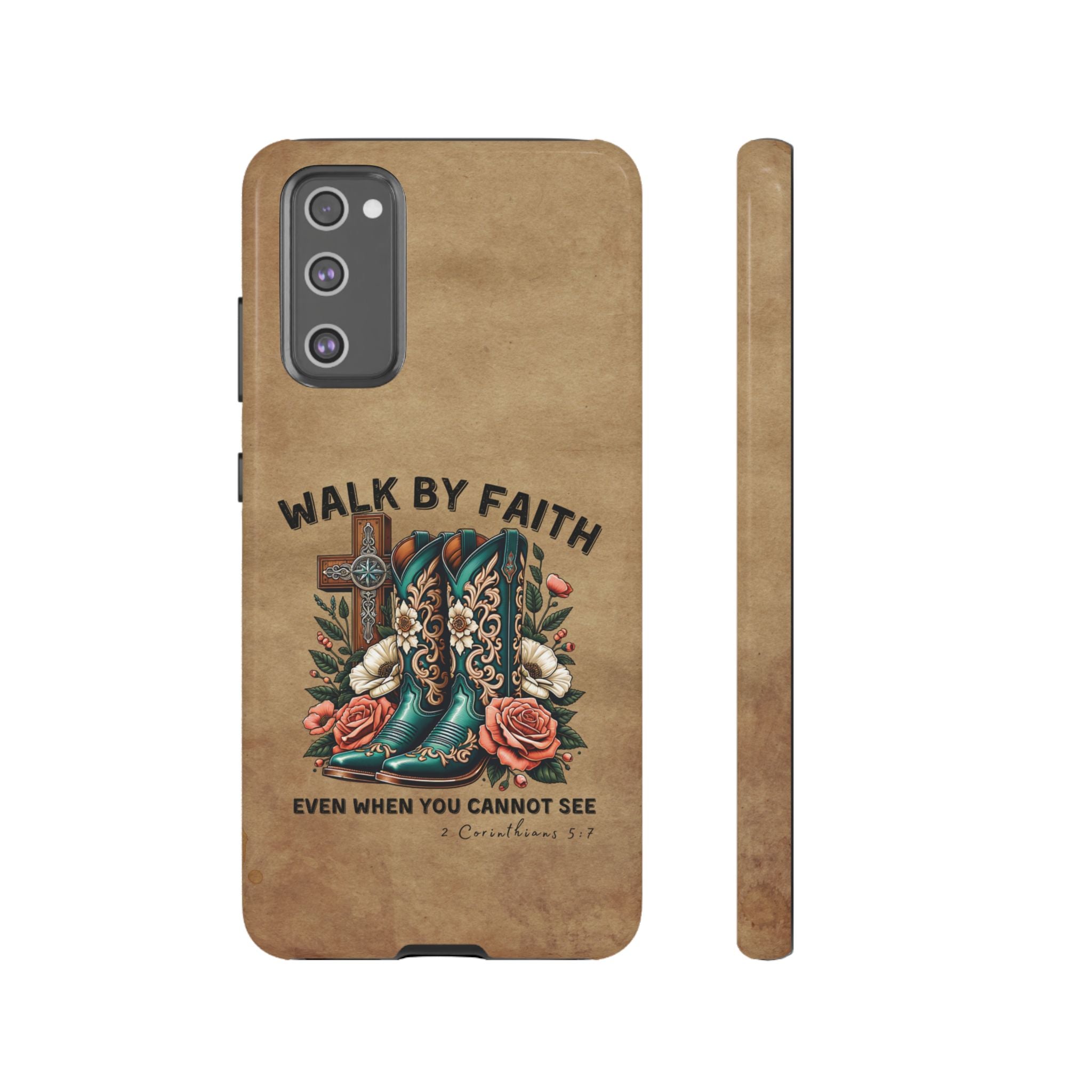 Walk By Faith Rustic Case