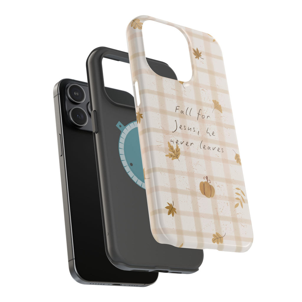 Fall for Jesus Phone Case