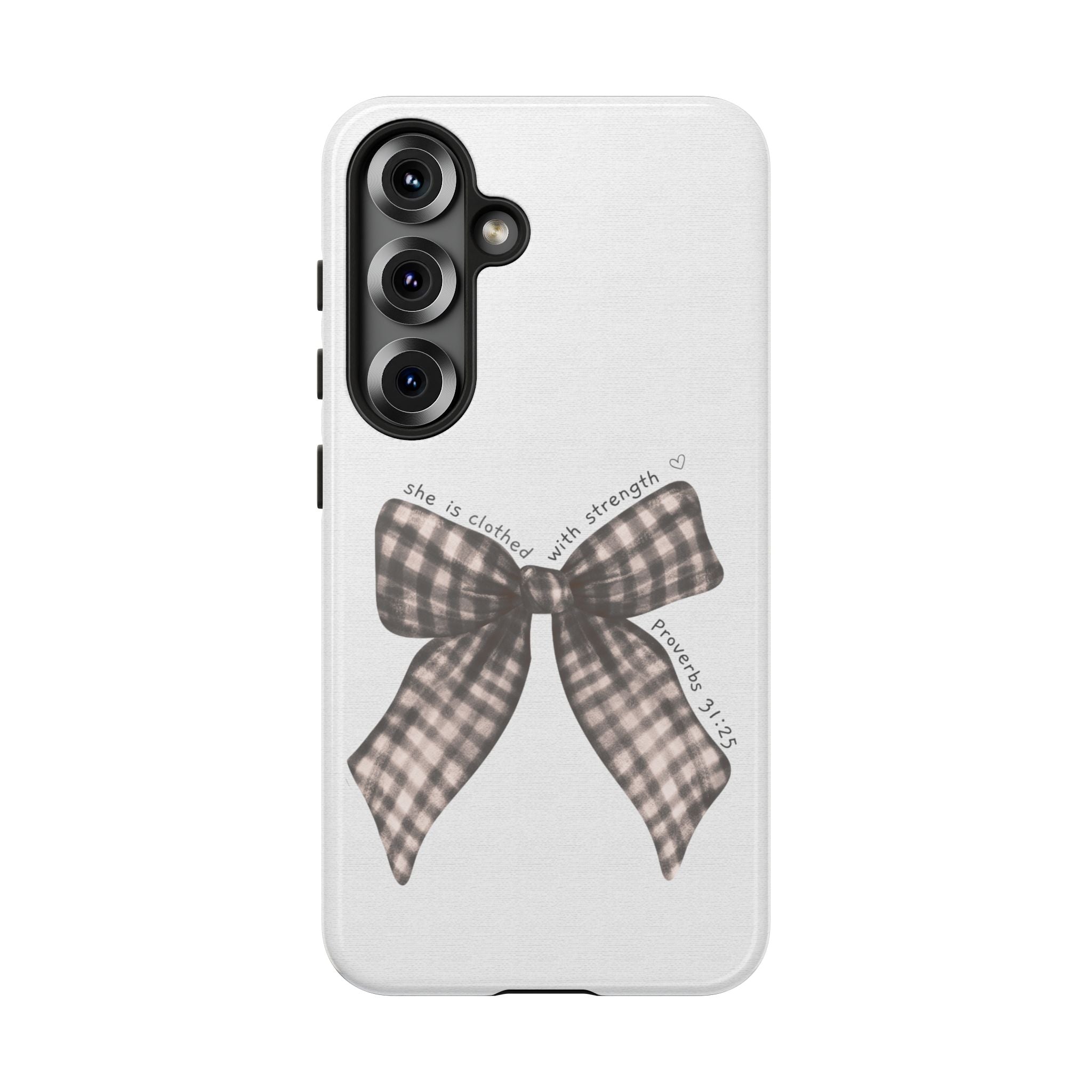 Proverbs 31 Rustic Bow Non MagSafe Phone Case