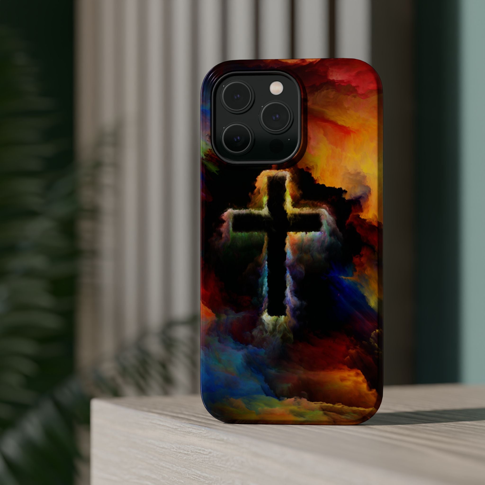Watercolor Cross Phone Case