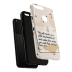 Psalm 91:4 Chicken Phone Case