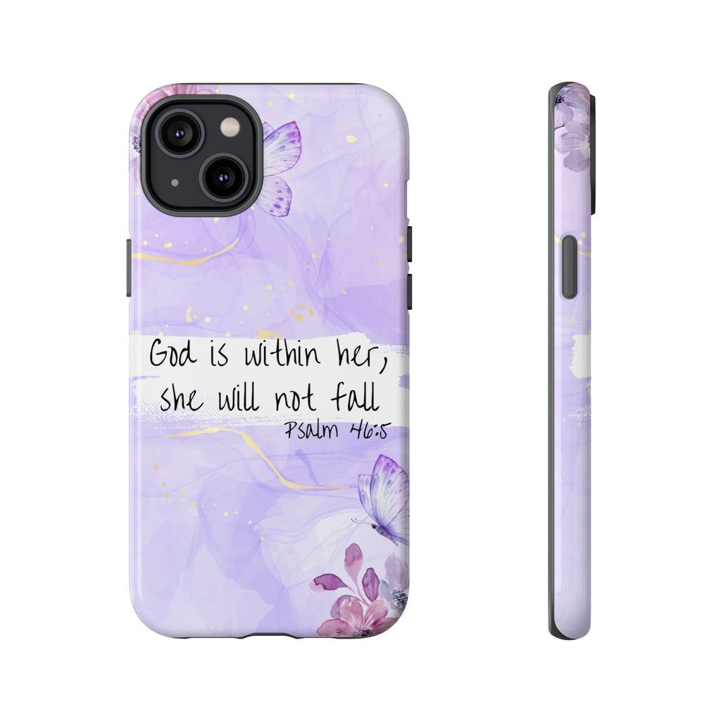 God Is Within Her Non MagSafe phone Case
