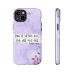 God Is Within Her Non MagSafe phone Case