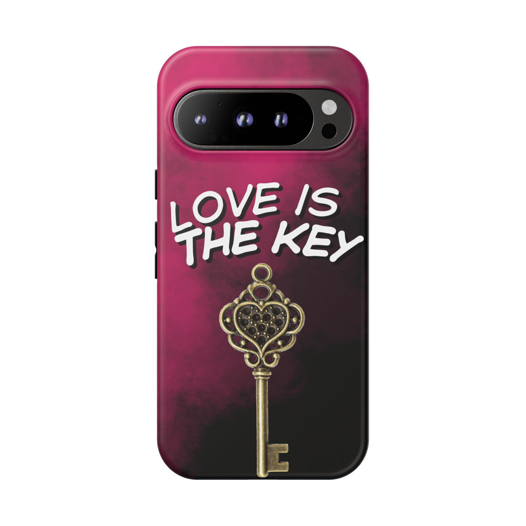 Love is the Key Phone Case