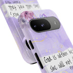 God Is Within Her Non MagSafe phone Case