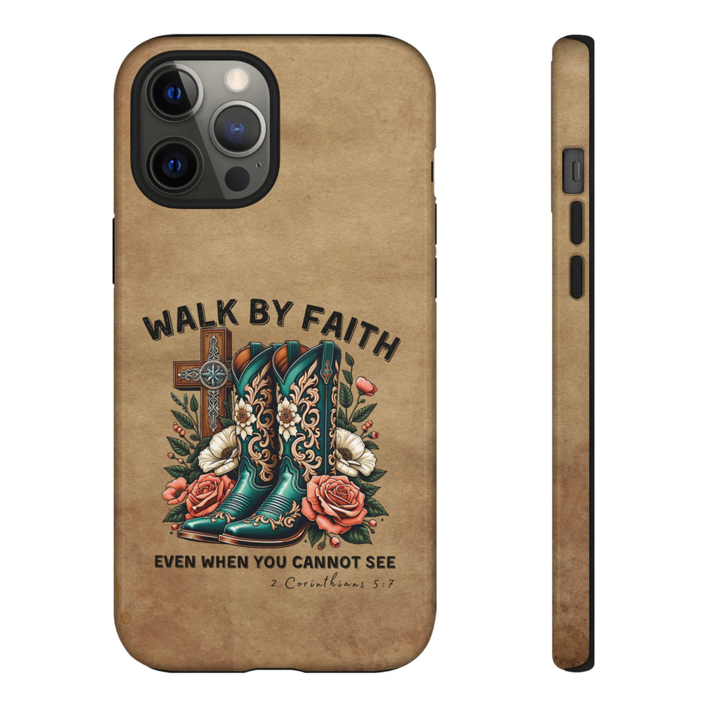 Walk By Faith Rustic Case