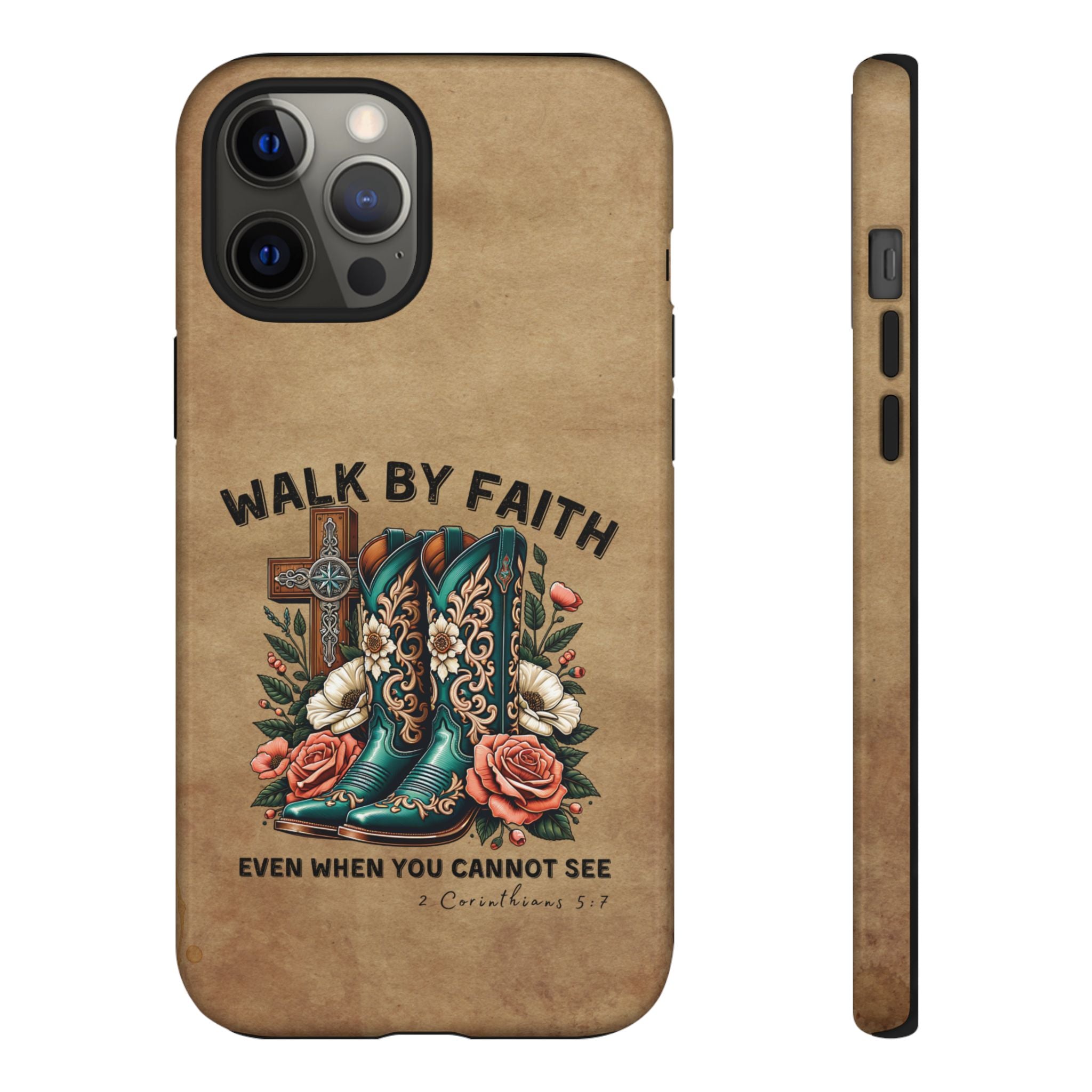 Walk By Faith Rustic Case