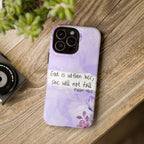 God Is Within Her Non MagSafe phone Case