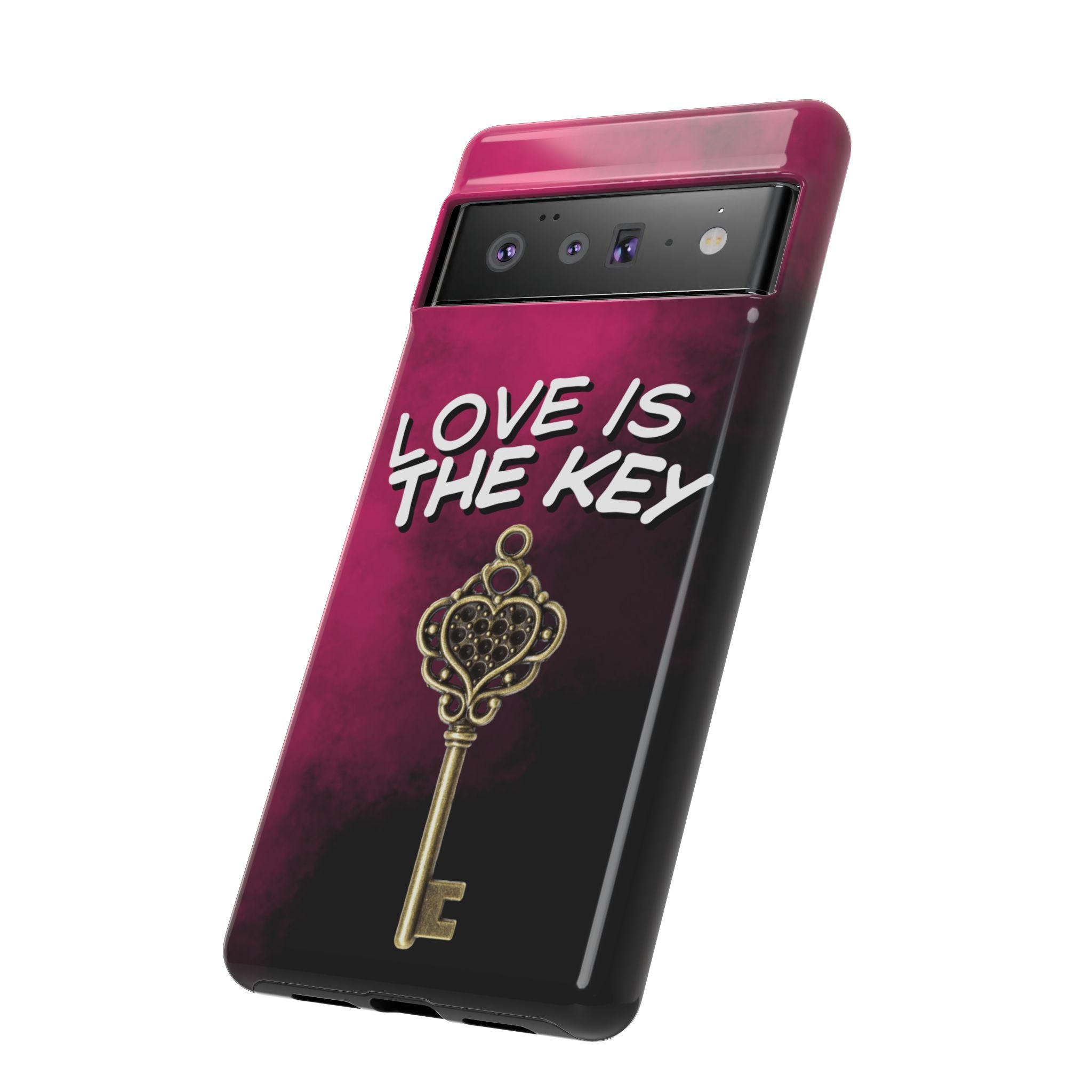 Love is the Key Phone Case