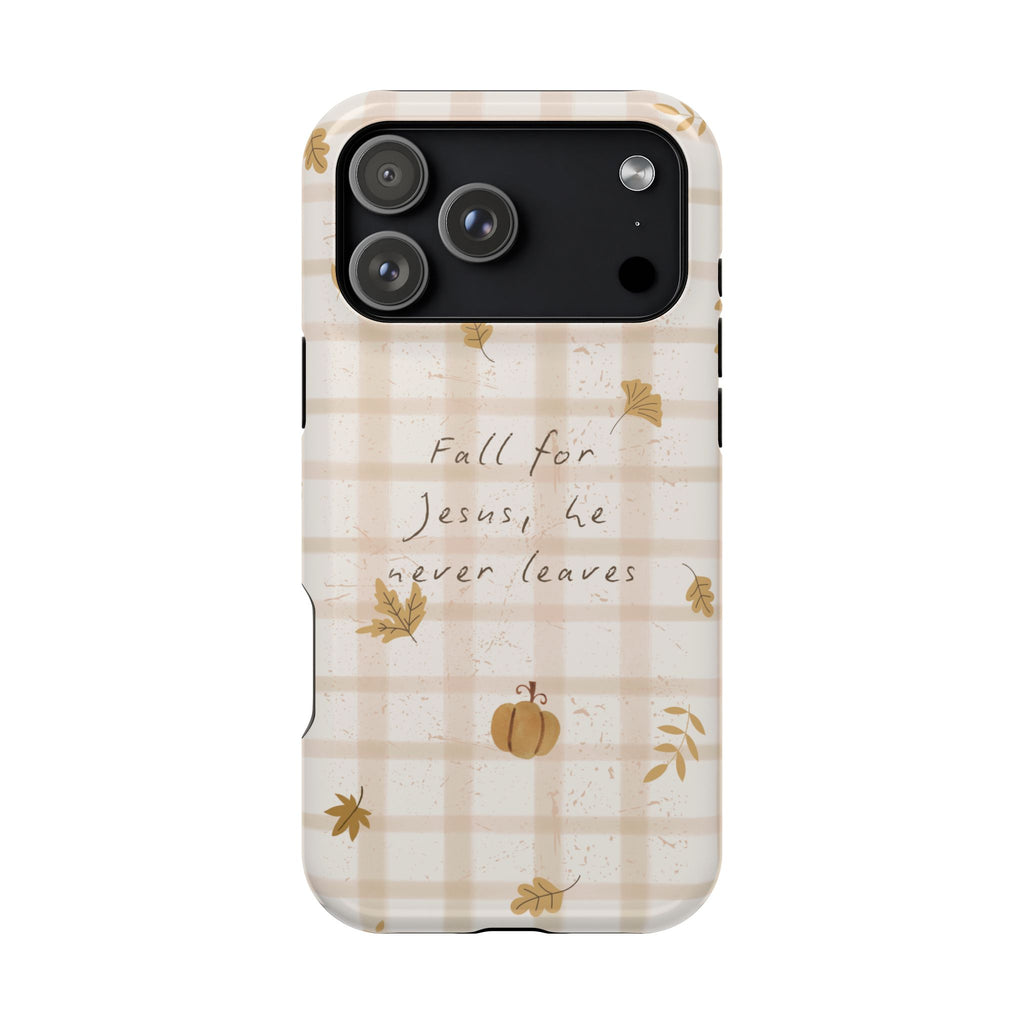 Fall for Jesus Phone Case