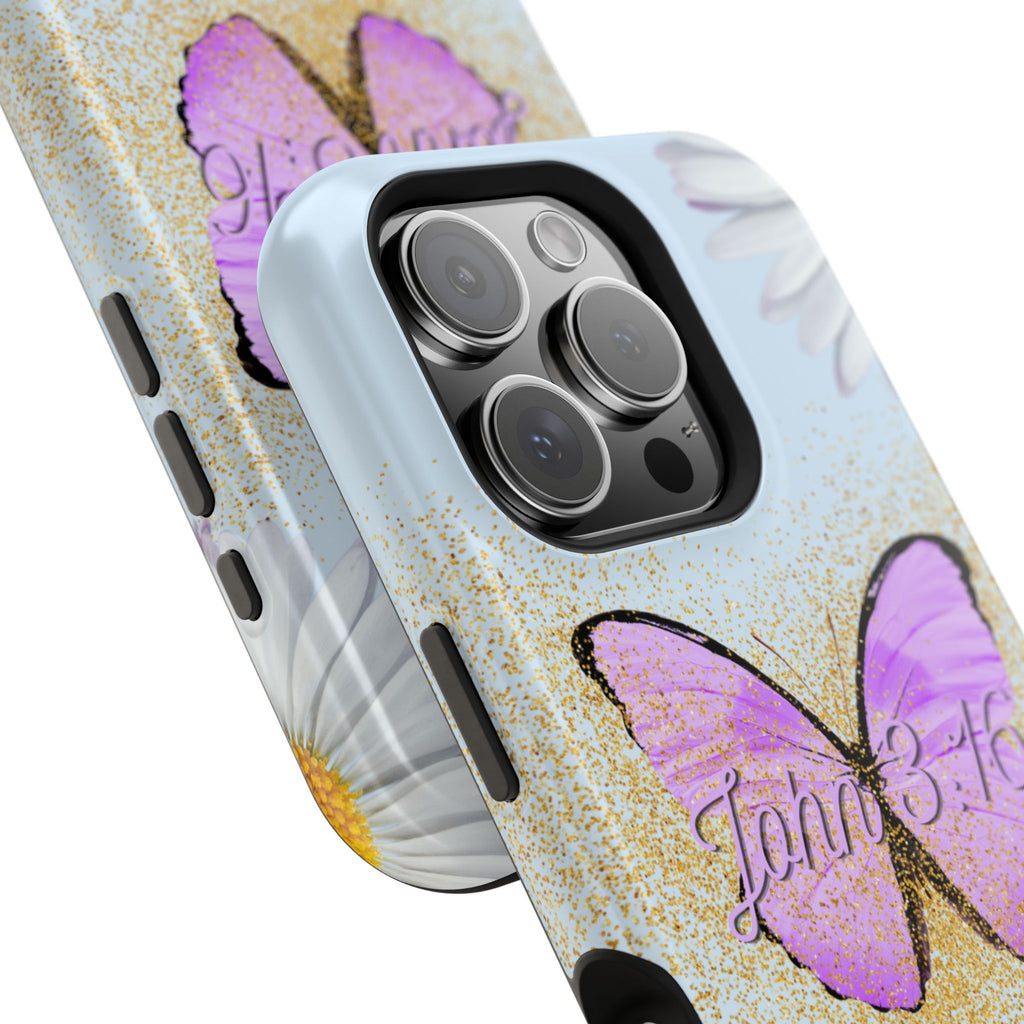 Butterfly Floral John 3:16