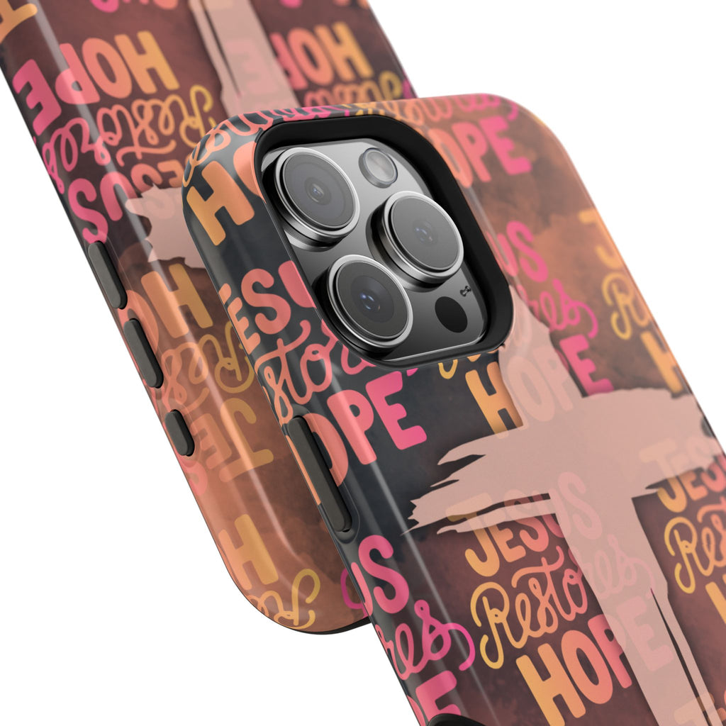 Jesus Restores Hope Phone Case