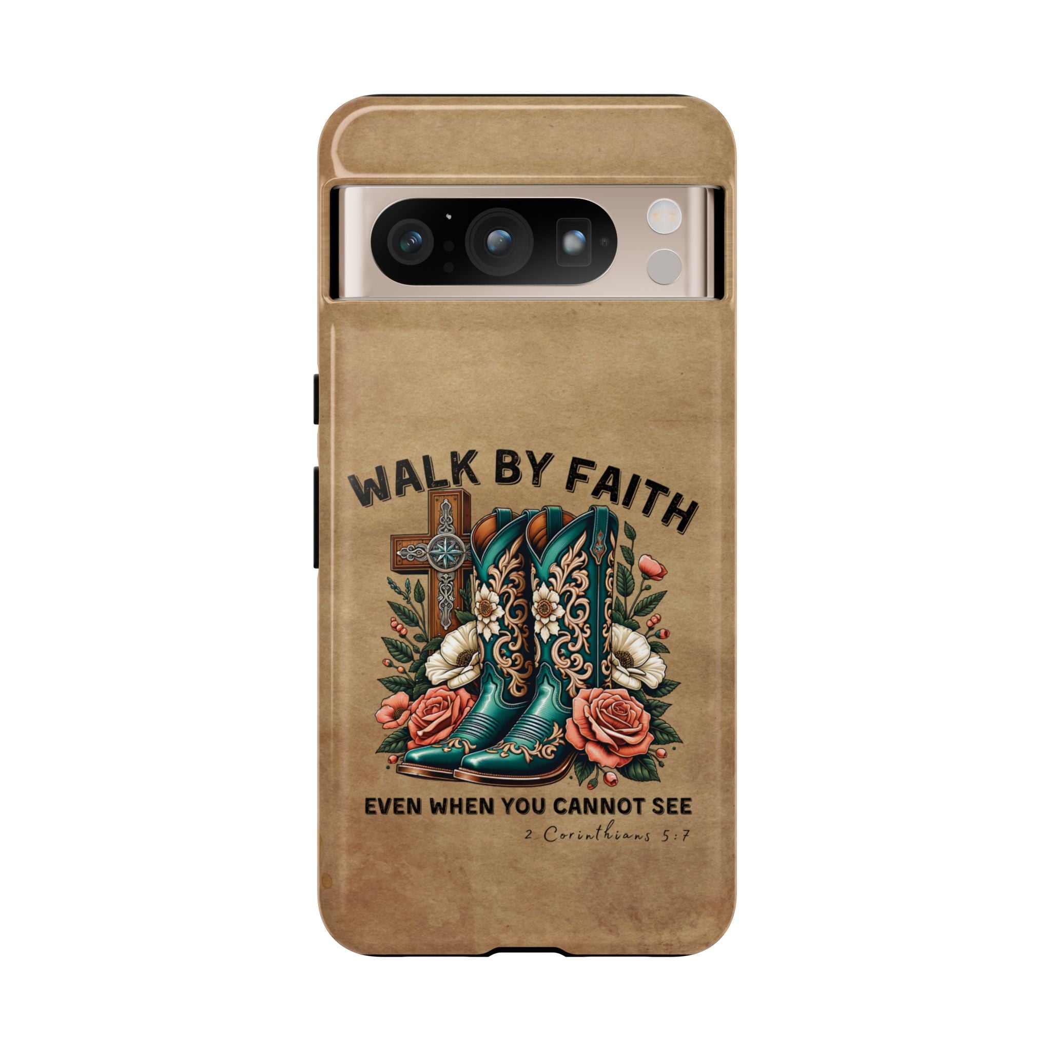 Walk By Faith Rustic Case