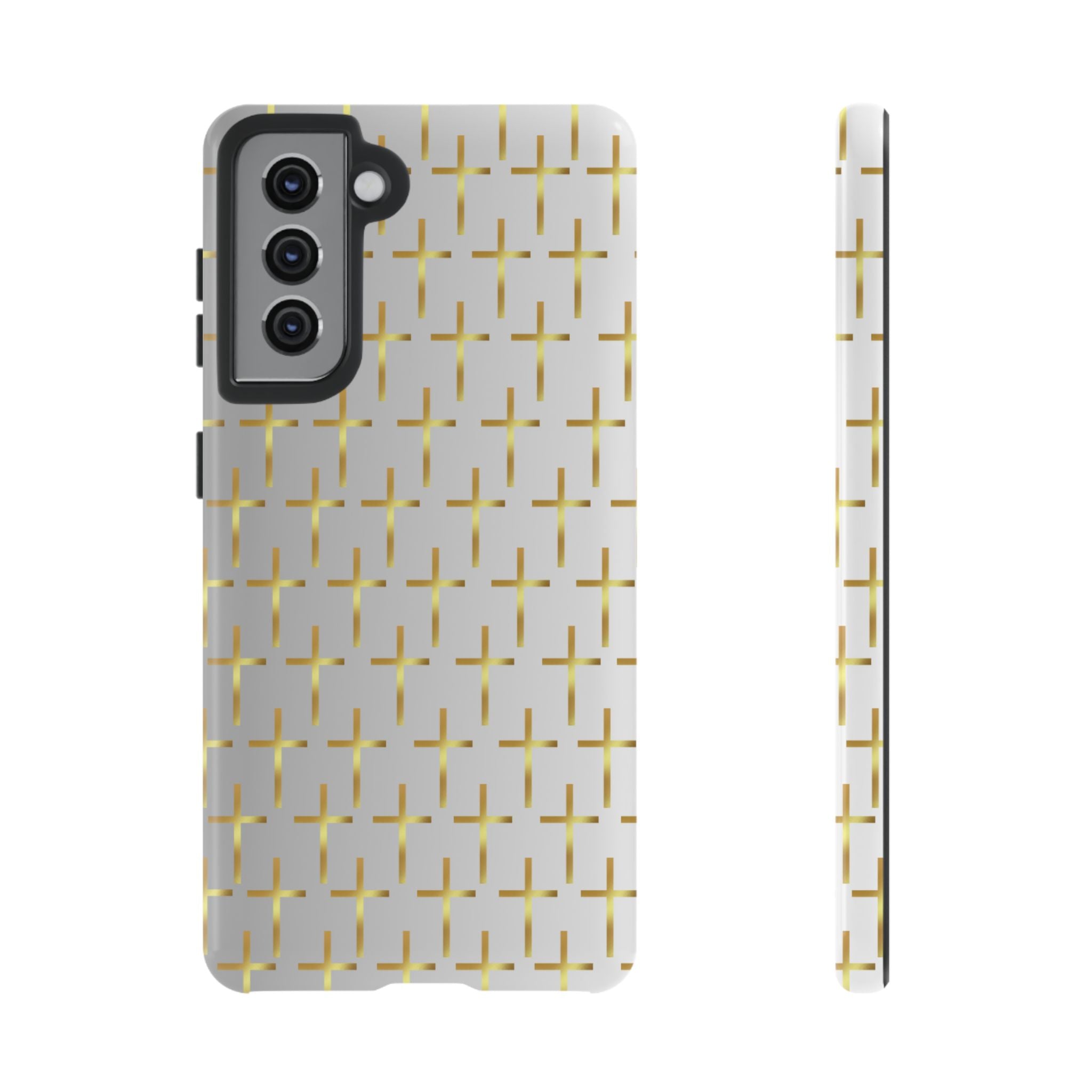 Protected cross phone case