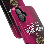 Love is the Key Phone Case