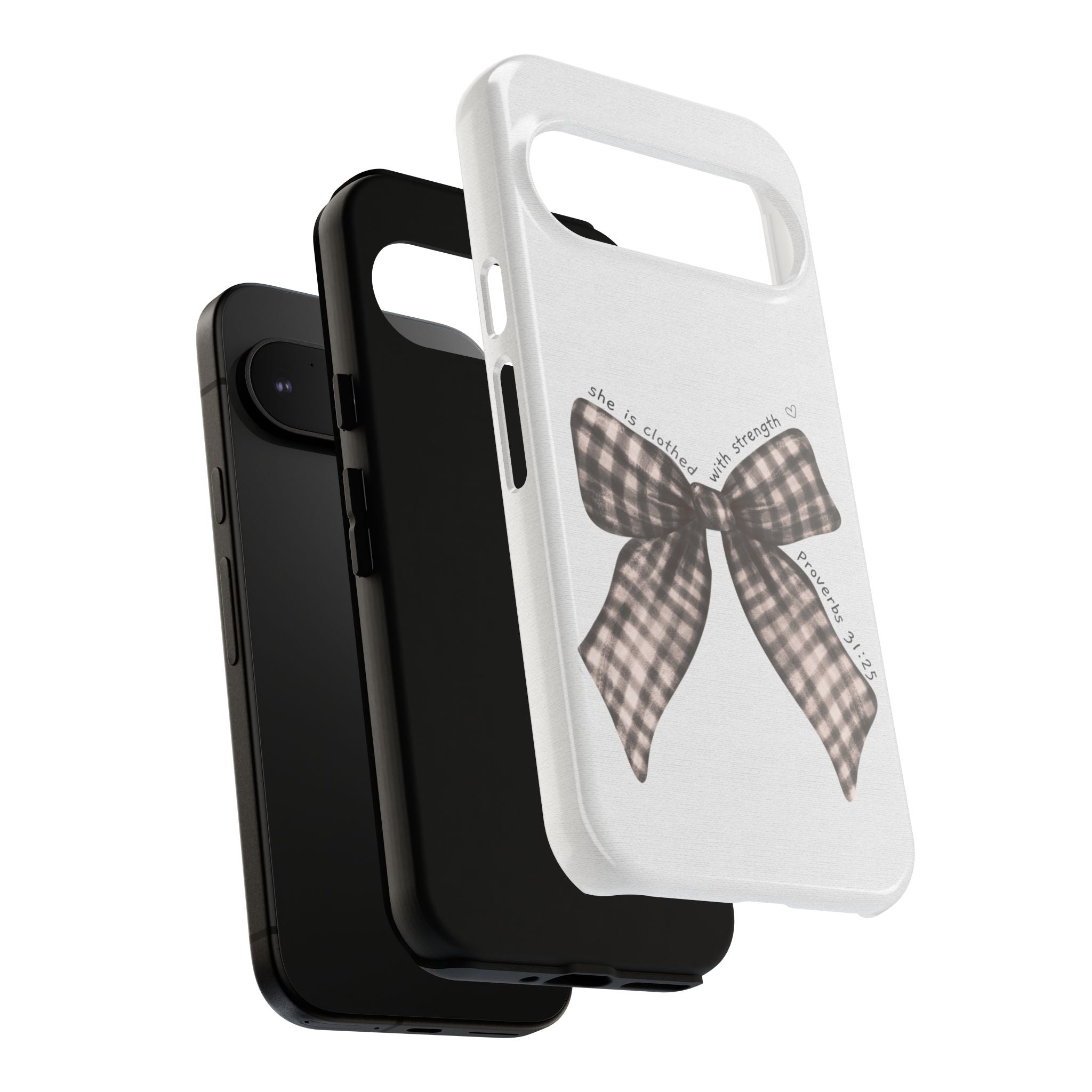 Proverbs 31 Rustic Bow Non MagSafe Phone Case