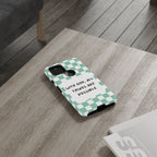 "With God, All Things Are Possible" Non MagSafe Phone Case