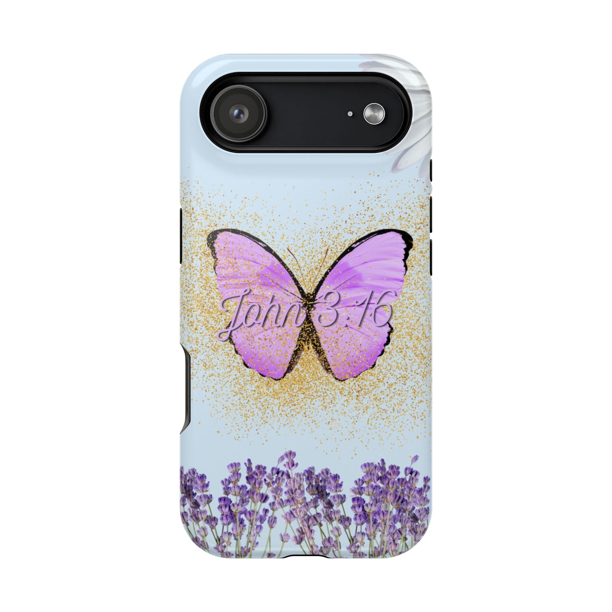 Butterfly Floral John 3:16