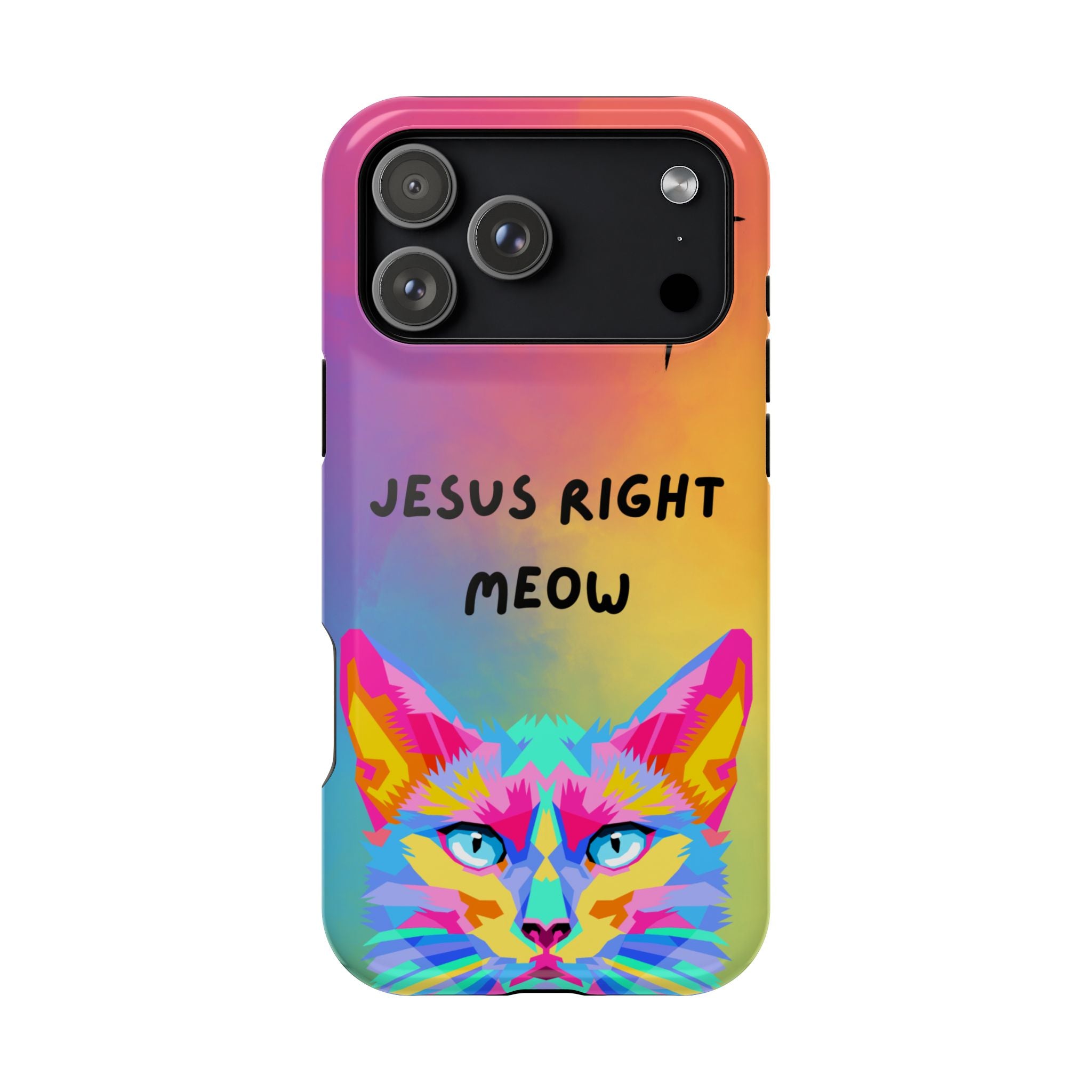 Jesus Right Meow Phone Case