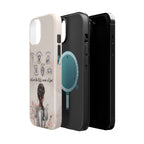Armor of God (Dark haired woman) phone case