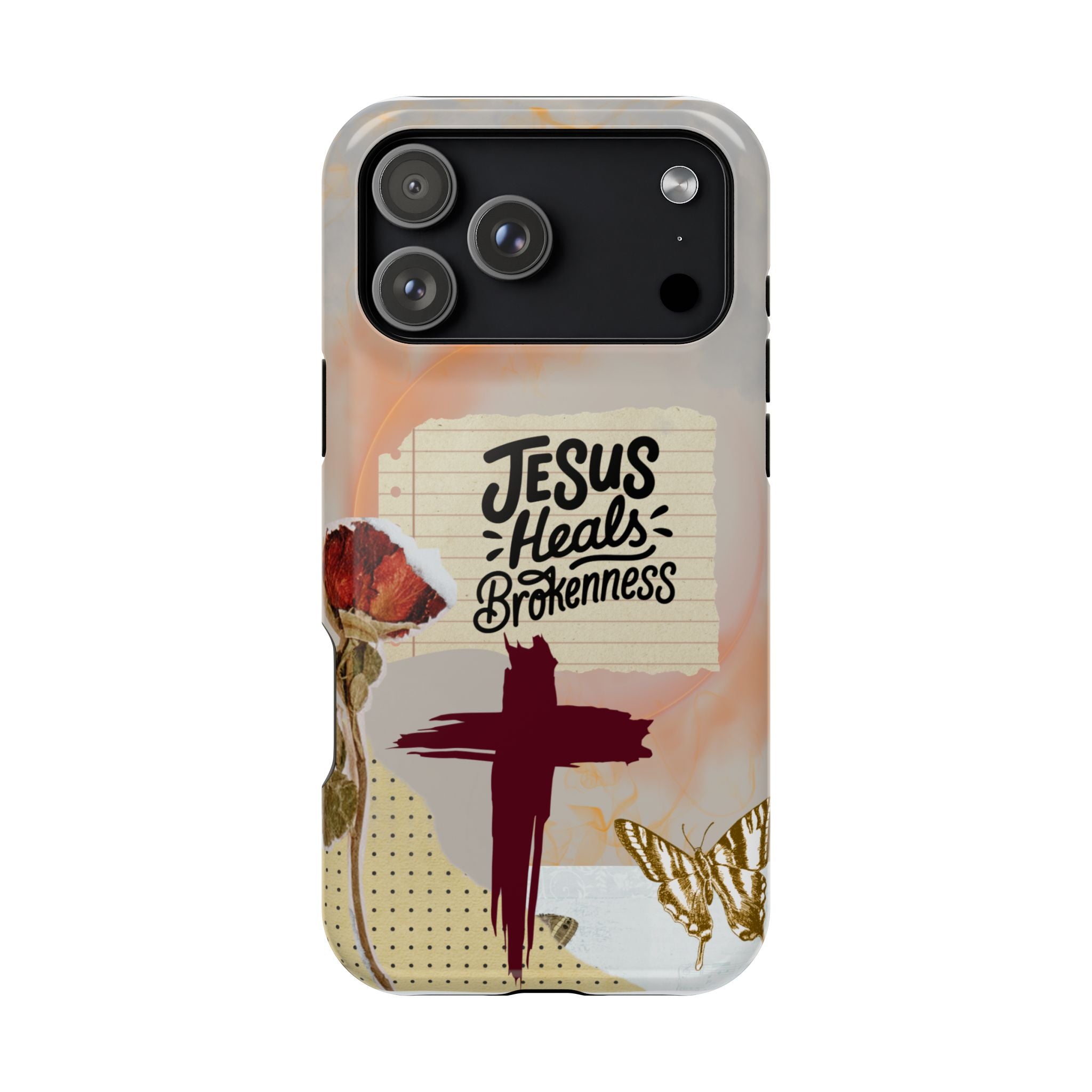 Jesus Heals Brokenness Phone Case